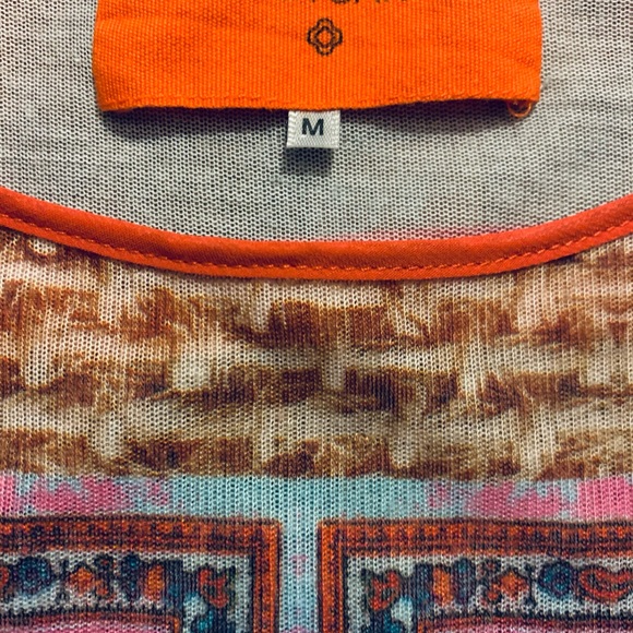 💥Price Drop💥CLOVER CANYON Breezy Gauze Top - Picture 8 of 9